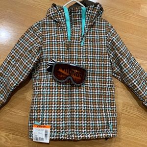 Snowboarding jacket/pants/goggles set